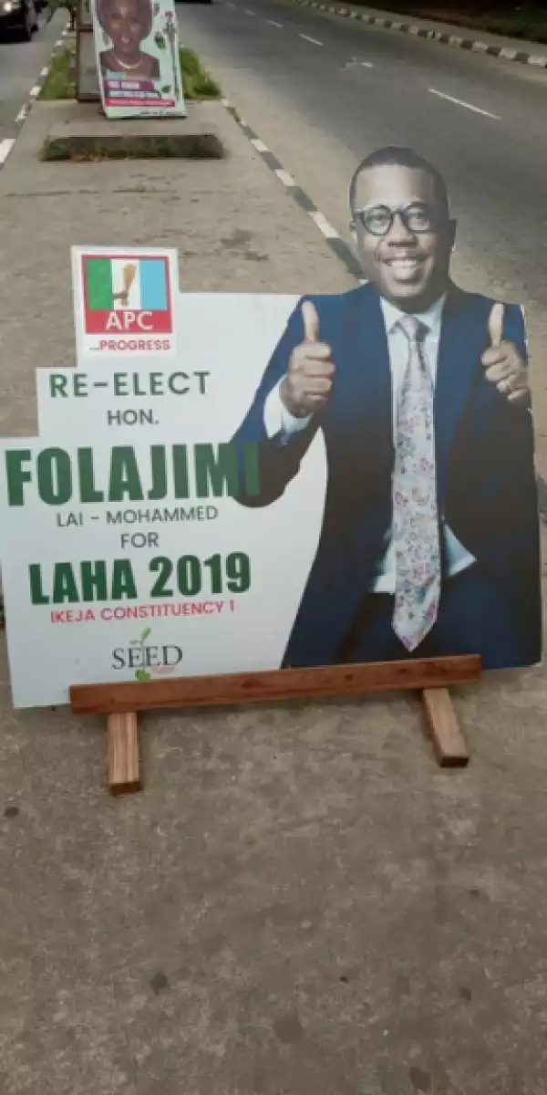 Check Out This Campaign Poster Of Lai Mohammed